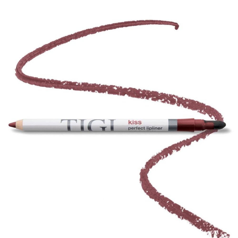 TIGI Professional Cosmetics Perfect Lipliner Lip Liner Shade Kiss Brown Smooth